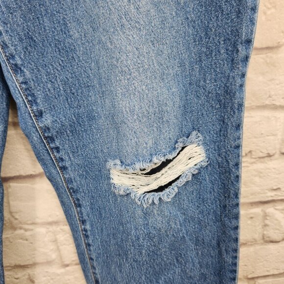 Sam Edelman Women's Blue Yaro High Rise 90's Pinched Waist Jeans Size 31 - Picture 5 of 15